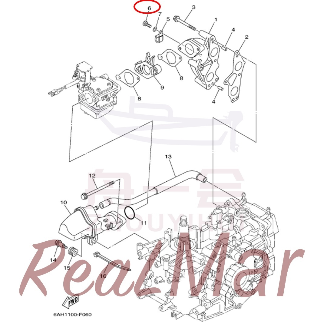 BOLT (97095-06012),Dimo,BOLT (97095-06012)-Dimo
