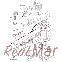 FUEL PUMP ASSY (6AH-24410-00),Dimo,FUEL PUMP ASSY (6AH-24410-00)-Dimo