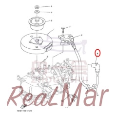 PLUG CAP ASSY (6BX-82370-00),Dimo,PLUG CAP ASSY (6BX-82370-00)-Dimo
