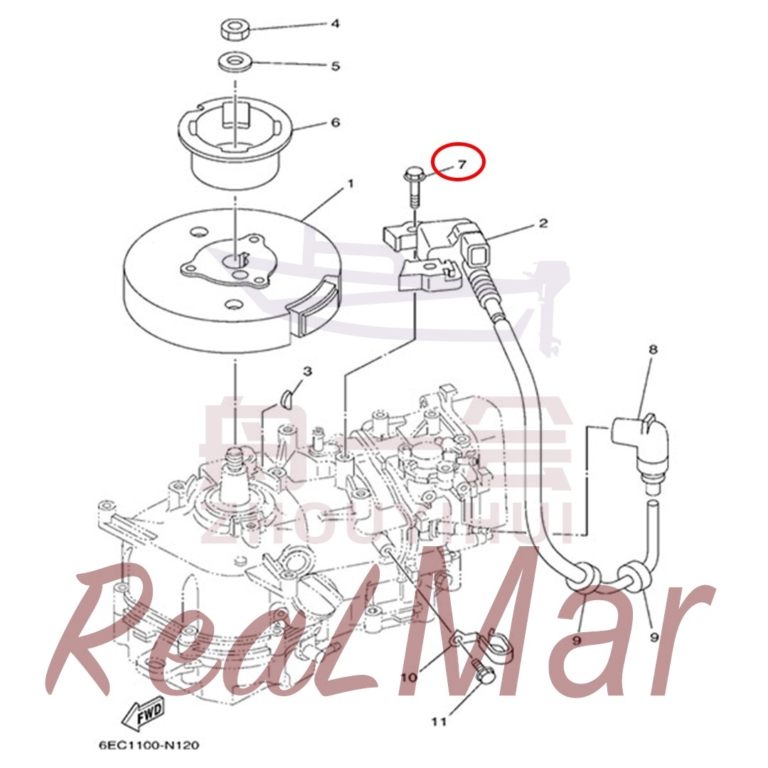 BOLT  FLANGE (90105-06037),Dimo,BOLT  FLANGE (90105-06037)-Dimo
