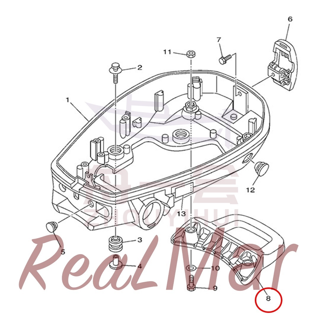 CARRYING HANDLE (6BX-G2731-00),Dimo,CARRYING HANDLE (6BX-G2731-00)-Dimo