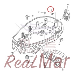 BOLT  WITH WASHER (90119-06M09),Dimo,BOLT  WITH WASHER (90119-06M09)-Dimo