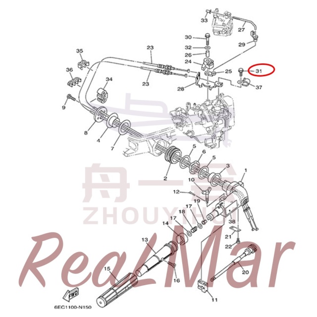 BOLT  WITH WASHER (90119-06M09),Dimo,BOLT  WITH WASHER (90119-06M09)-Dimo