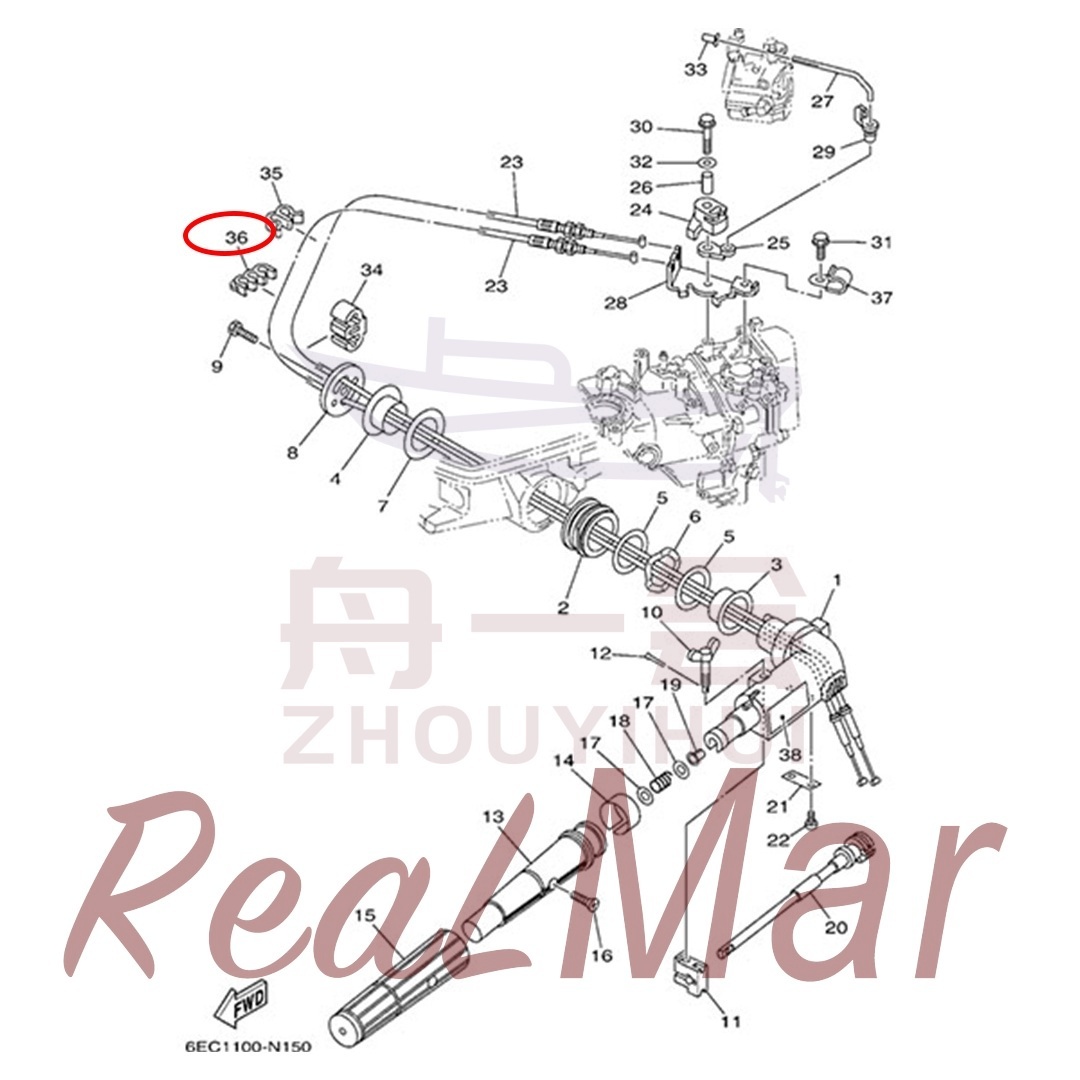 CLAMP (90464-07M05),Dimo,CLAMP (90464-07M05)-Dimo