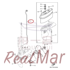 WATER TUBE ASSY (6BX-G4360-00),Dimo,WATER TUBE ASSY (6BX-G4360-00)-Dimo