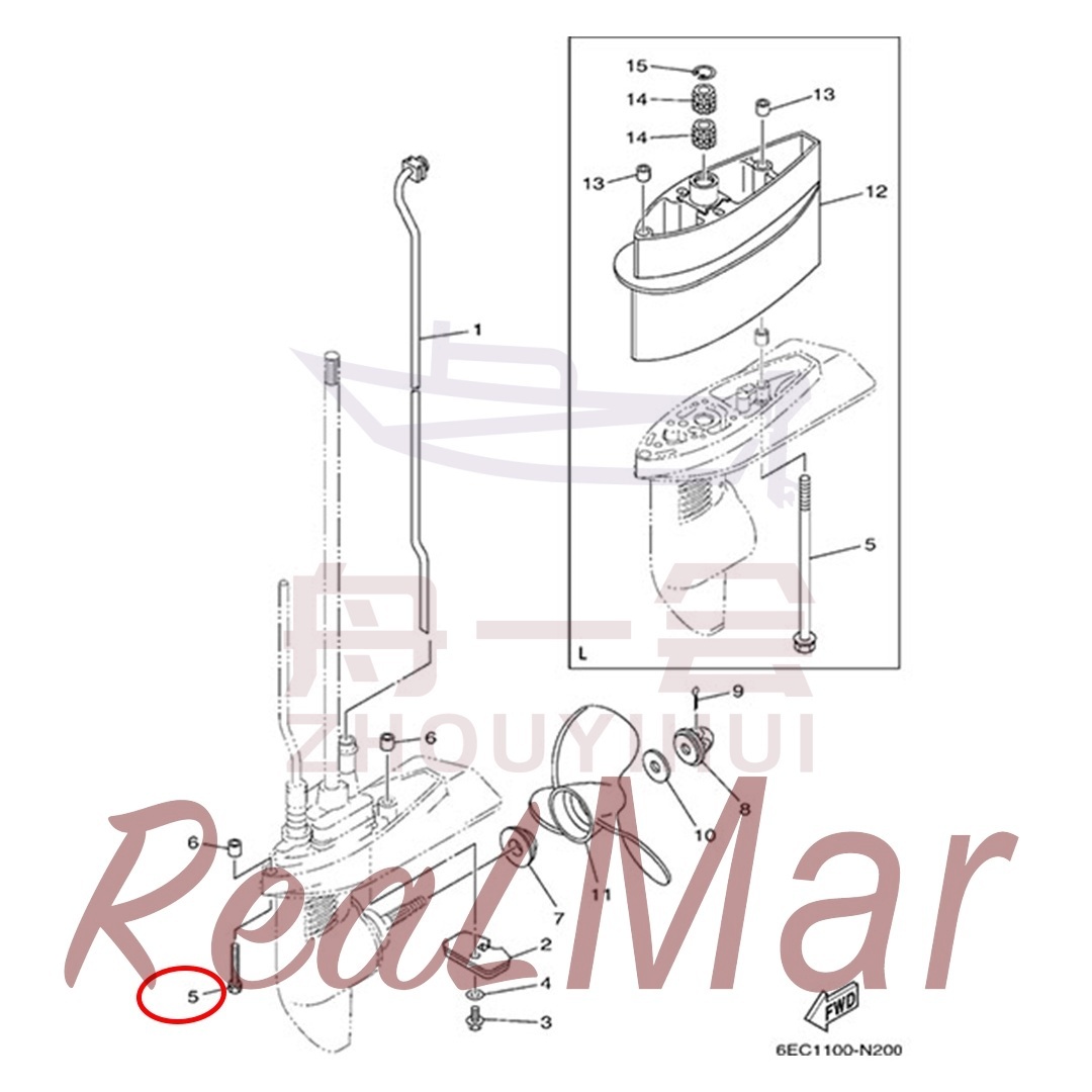 BOLT  WITH WASHER (90119-06M40),Dimo,BOLT  WITH WASHER (90119-06M40)-Dimo