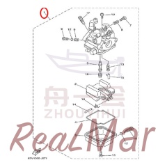 CARBURETOR ASSY 1 (6BV-14301-11),Dimo,CARBURETOR ASSY 1 (6BV-14301-11)-Dimo