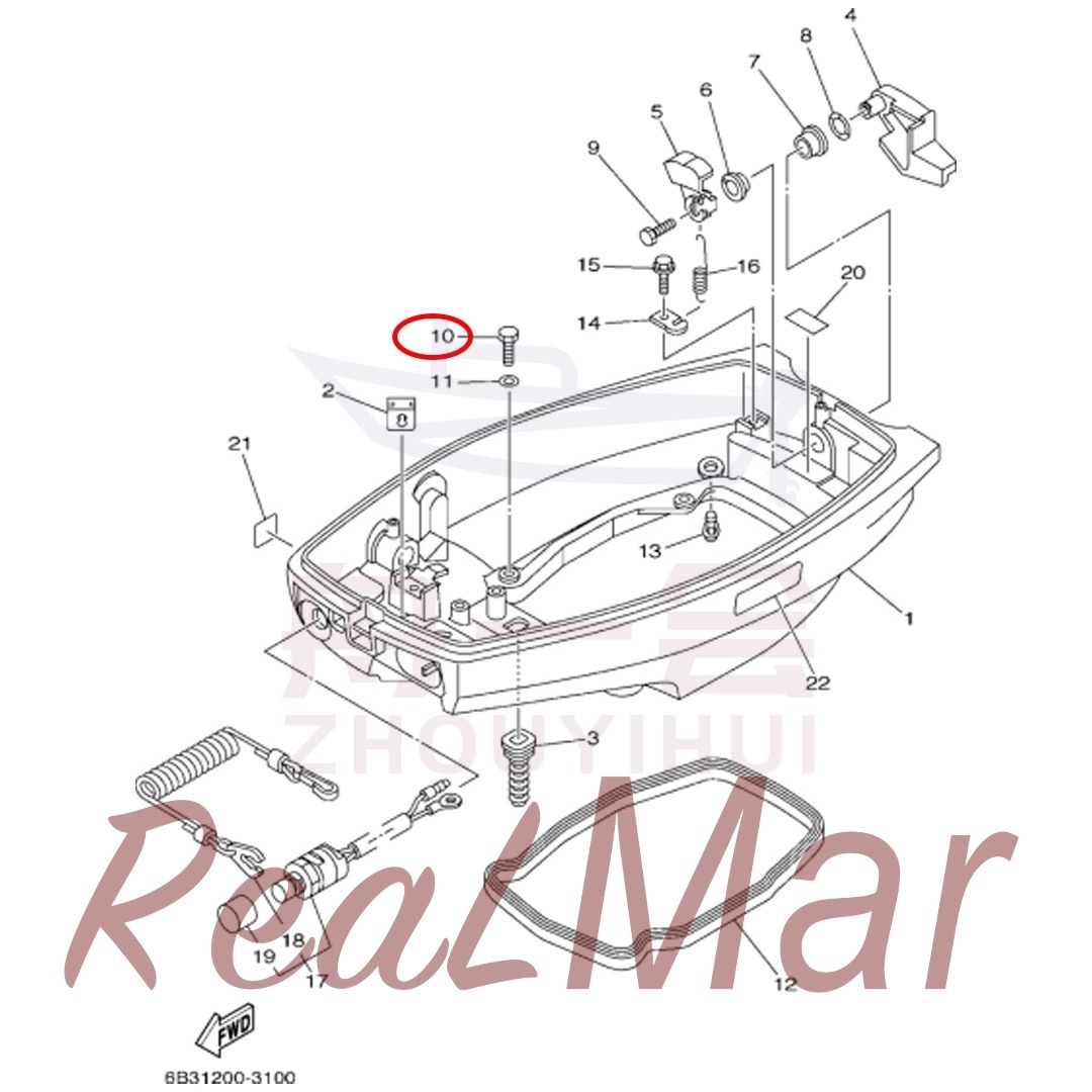 BOLT (97095-06016),Dimo,BOLT (97095-06016)-Dimo