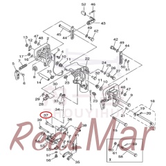 SHAFT  TILT LOCK (682-43611-01),Dimo,SHAFT  TILT LOCK (682-43611-01)-Dimo