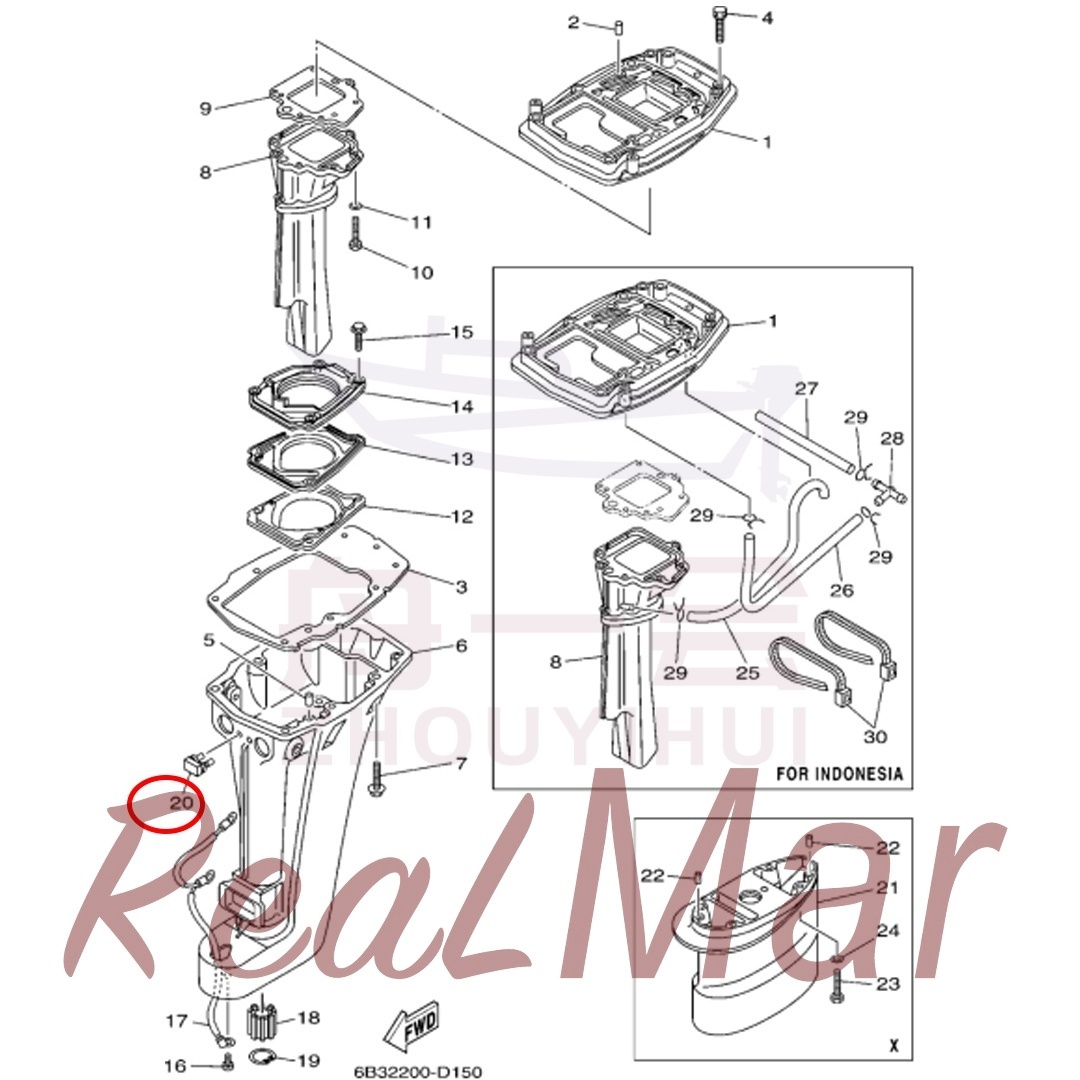 STOPPER  UPPER MOUNT (682-44532-00),Dimo,STOPPER  UPPER MOUNT (682-44532-00)-Dimo