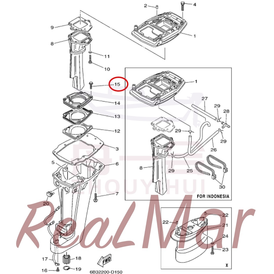 BOLT  FLANGE (90105-06M01),Dimo,BOLT  FLANGE (90105-06M01)-Dimo