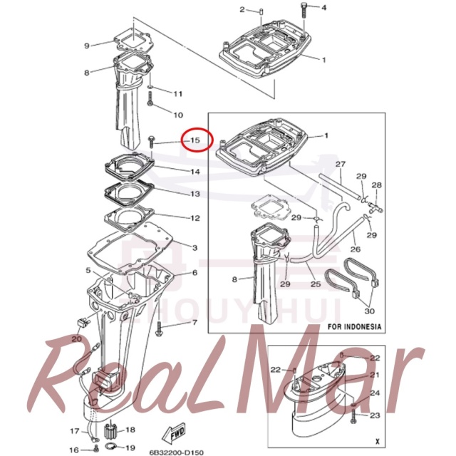 BOLT  FLANGE (90105-06M01),Dimo,BOLT  FLANGE (90105-06M01)-Dimo