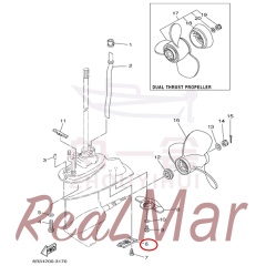 COVER  WATER INLET 1 (6E7-45214-00),Dimo,COVER  WATER INLET 1 (6E7-45214-00)-Dimo