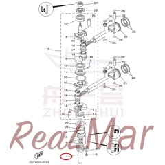 HOUSING  OIL SEAL (6B4-15396-00-94),Dimo,HOUSING  OIL SEAL (6B4-15396-00-94)-Dimo