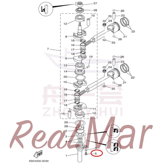 BOLT (97095-06016),Dimo,BOLT (97095-06016)-Dimo