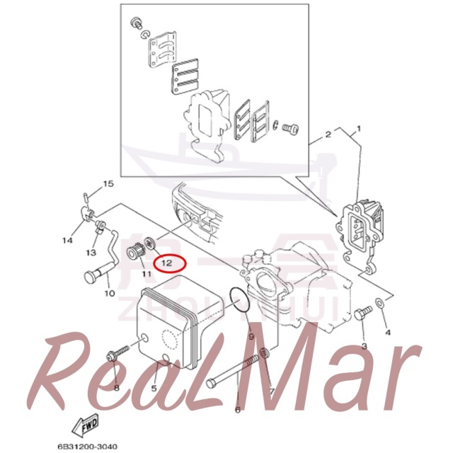 GROMMET 2 (6B4-41274-00),Dimo,GROMMET 2 (6B4-41274-00)-Dimo