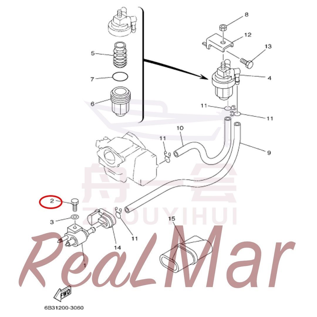BOLT (97095-06020),Dimo,BOLT (97095-06020)-Dimo