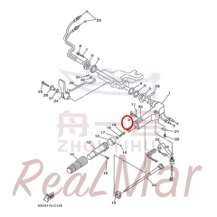 BOLT  FRICTION ADJUSTING (6G1-42125-01),Dimo,BOLT  FRICTION ADJUSTING (6G1-42125-01)-Dimo