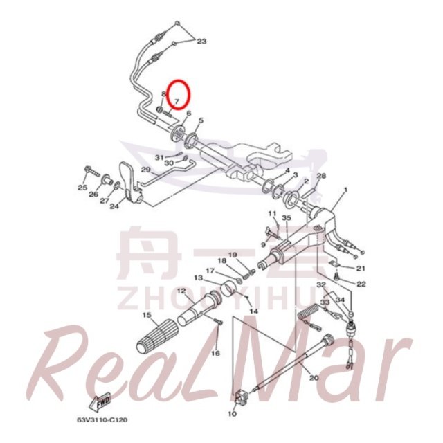 BOLT  STUD (90116-08016),Dimo,BOLT  STUD (90116-08016)-Dimo