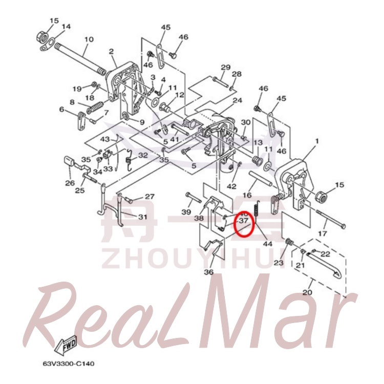 SPRING  TORSION (90508-18M41),Dimo,SPRING  TORSION (90508-18M41)-Dimo