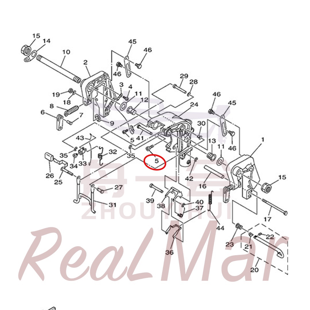 SCREW  PAN HEAD (97885-08010),Dimo,SCREW  PAN HEAD (97885-08010)-Dimo