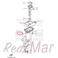 CASING  UPPER (63V-45111-05-4D),Dimo,CASING  UPPER (63V-45111-05-4D)-Dimo