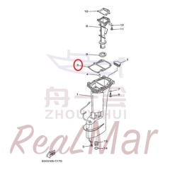 GASKET  UPPER CASING (63V-45113-A1),Dimo,GASKET  UPPER CASING (63V-45113-A1)-Dimo