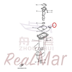 PLATE  SEAL DAMPER (63V-45126-01),Dimo,PLATE  SEAL DAMPER (63V-45126-01)-Dimo