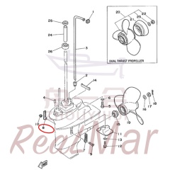 COVER  WATER INLET (63V-45215-00),Dimo,COVER  WATER INLET (63V-45215-00)-Dimo