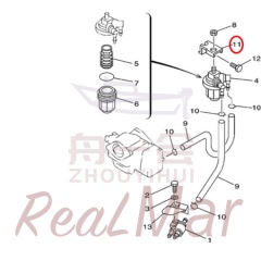 BRACKET  FILTER (682-24566-01),Dimo,BRACKET  FILTER (682-24566-01)-Dimo
