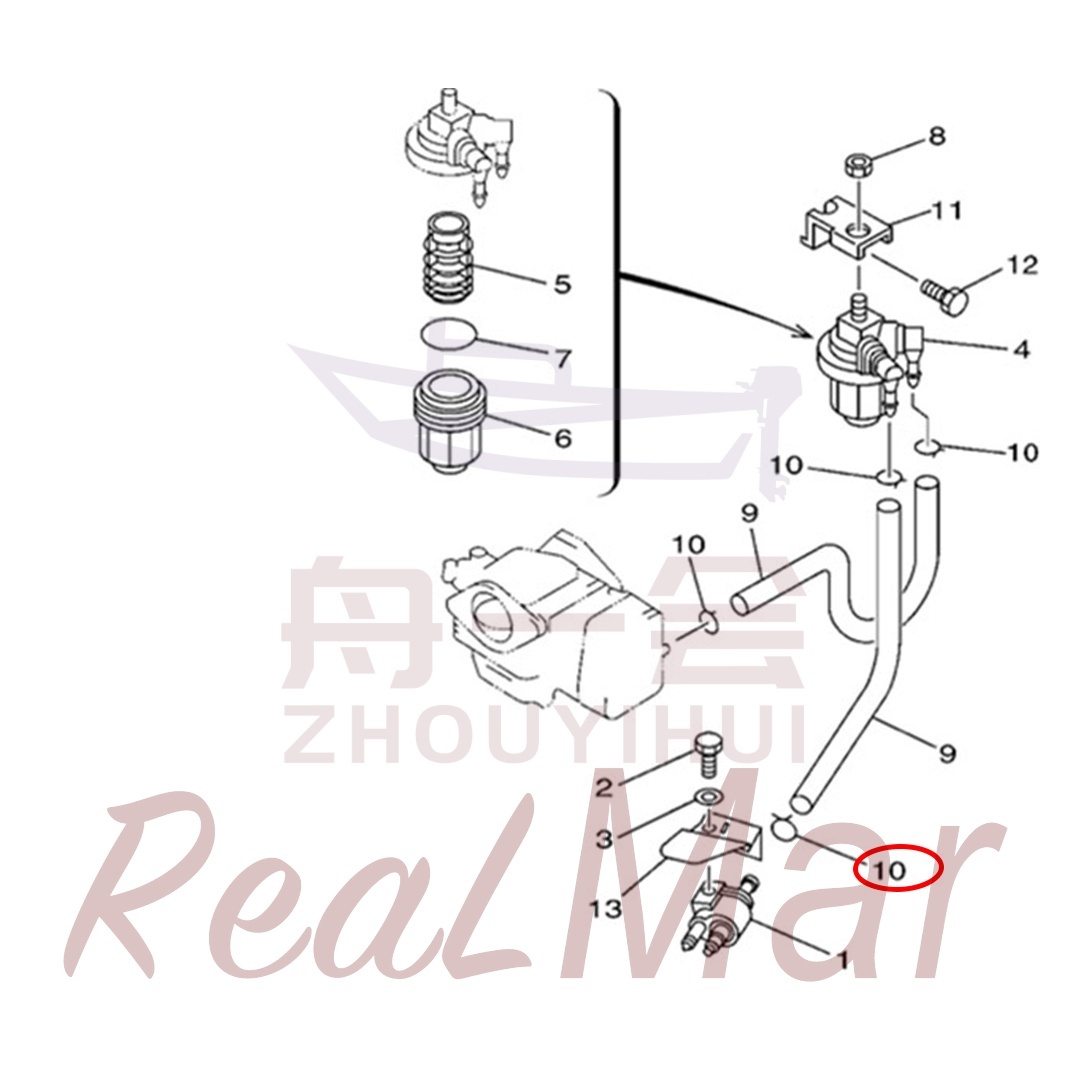 CLIP (90467-08004),Dimo,CLIP (90467-08004)-Dimo