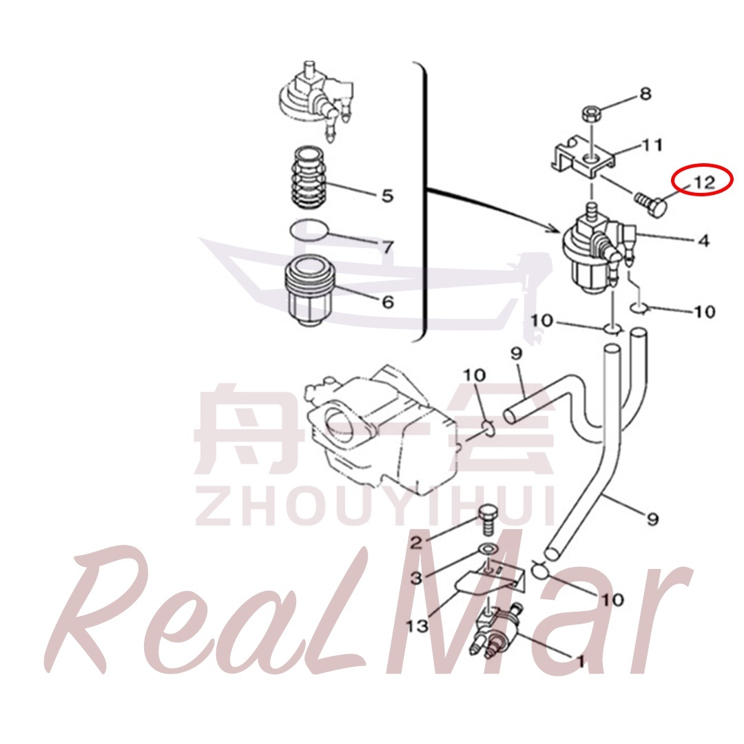 BOLT (97013-06010),Dimo,BOLT (97013-06010)-Dimo