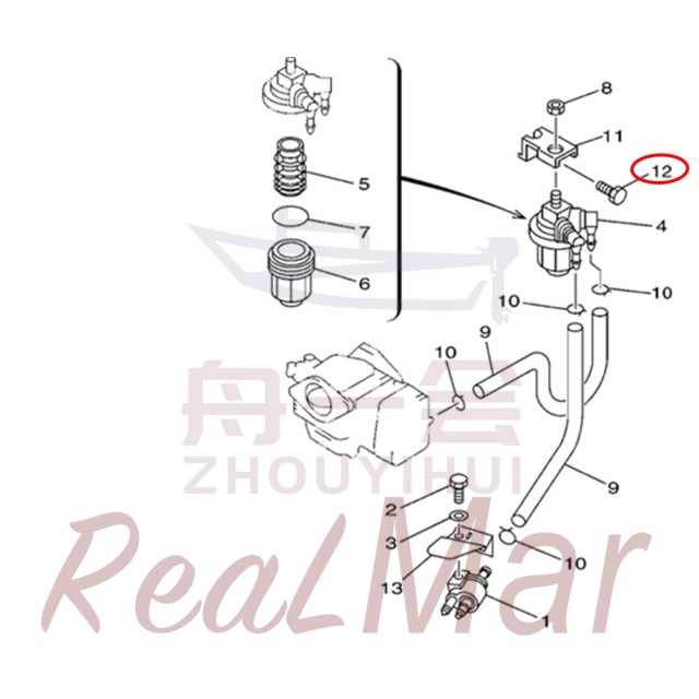 BOLT (97013-06010),Dimo,BOLT (97013-06010)-Dimo