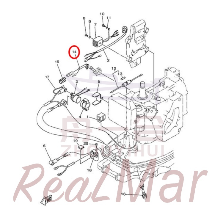NEUTRAL SWITCH ASSY (689-82540-01),Dimo,NEUTRAL SWITCH ASSY (689-82540-01)-Dimo