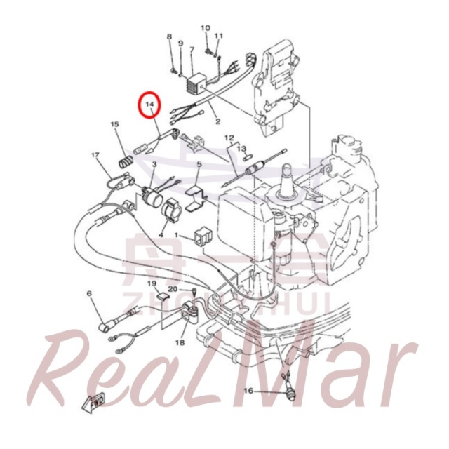 NEUTRAL SWITCH ASSY (689-82540-01),Dimo,NEUTRAL SWITCH ASSY (689-82540-01)-Dimo