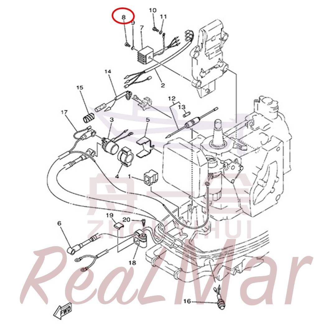 SCREW  PAN HEAD (97880-05025),Dimo,SCREW  PAN HEAD (97880-05025)-Dimo