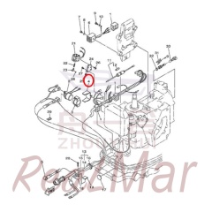 PLATE  SWITCH FITTING (61T-81945-01),Dimo,PLATE  SWITCH FITTING (61T-81945-01)-Dimo