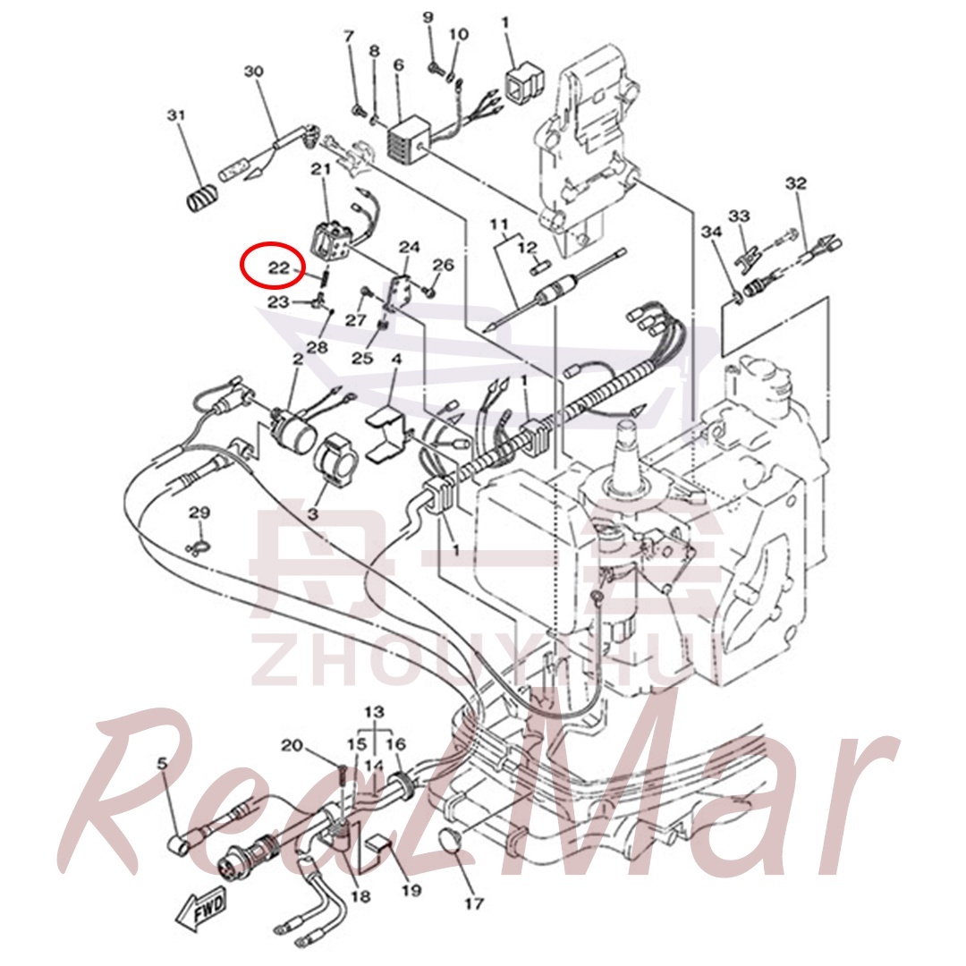 WIRE  PULL (682-86116-00),Dimo,WIRE  PULL (682-86116-00)-Dimo