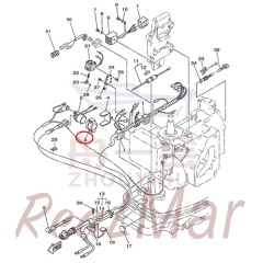 HOLDER  RELAY (6G1-81952-00),Dimo,HOLDER  RELAY (6G1-81952-00)-Dimo