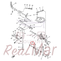 SHAFT  THROTTLE CONTROL (656-42153-00-94),Dimo,SHAFT  THROTTLE CONTROL (656-42153-00-94)-Dimo