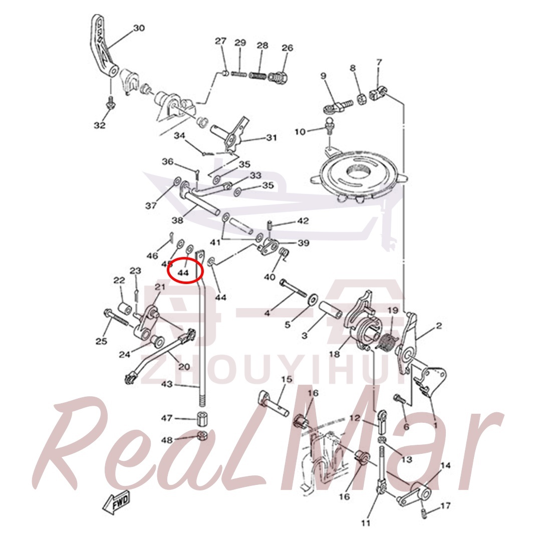 WASHER  PLATE (90202-06007),Dimo,WASHER  PLATE (90202-06007)-Dimo