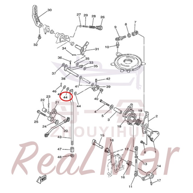 WASHER  PLATE (90202-06007),Dimo,WASHER  PLATE (90202-06007)-Dimo
