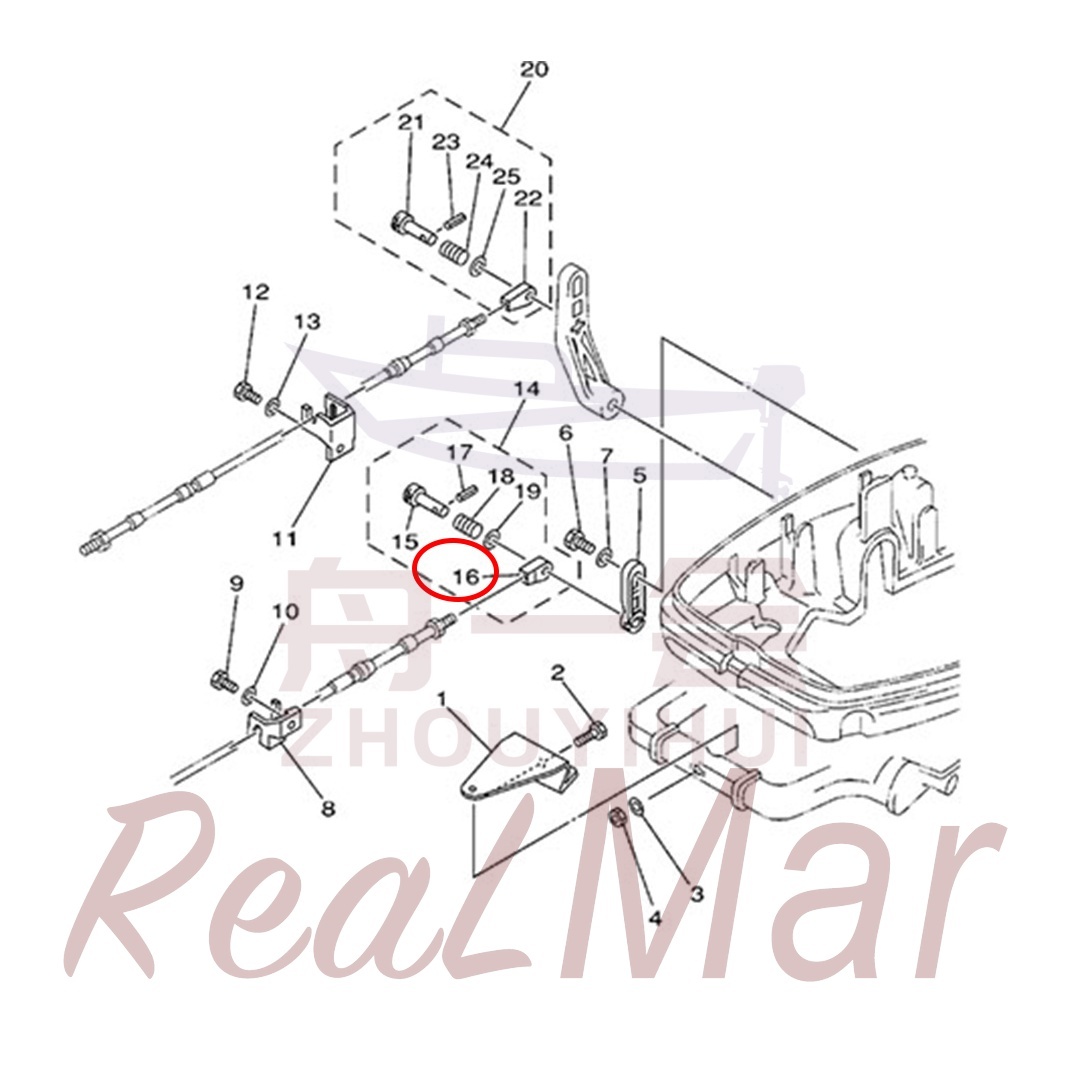 .CABLE END  REMOTE CONTROL (617-48346-90),Dimo,.CABLE END  REMOTE CONTROL (617-48346-90)-Dimo