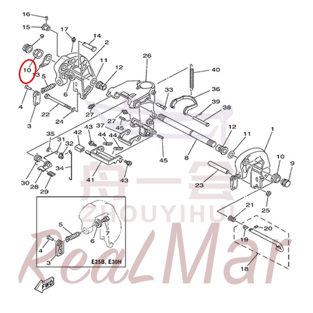 NUT  SELF-LOCKING (90185-22043),Dimo,NUT  SELF-LOCKING (90185-22043)-Dimo
