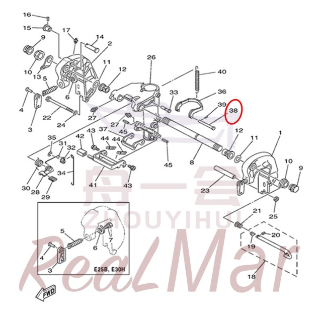 PIN  CLEVIS (90240-05047),Dimo,PIN  CLEVIS (90240-05047)-Dimo