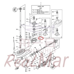 HOUSING  BEARING (61N-45331-00-5B),Dimo,HOUSING  BEARING (61N-45331-00-5B)-Dimo