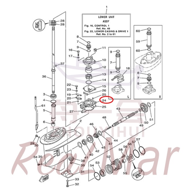 HOUSING  BEARING (61N-45331-00-5B),Dimo,HOUSING  BEARING (61N-45331-00-5B)-Dimo