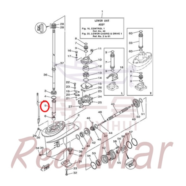 SLEEVE  DRIVE SHAFT (61N-45536-00),Dimo,SLEEVE  DRIVE SHAFT (61N-45536-00)-Dimo