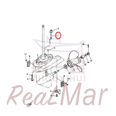 TUBE  WATER 1 (61N-44361-00),Dimo,TUBE  WATER 1 (61N-44361-00)-Dimo
