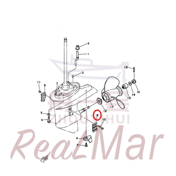 COVER  WATER INLET 1 (6L2-45214-00),Dimo,COVER  WATER INLET 1 (6L2-45214-00)-Dimo